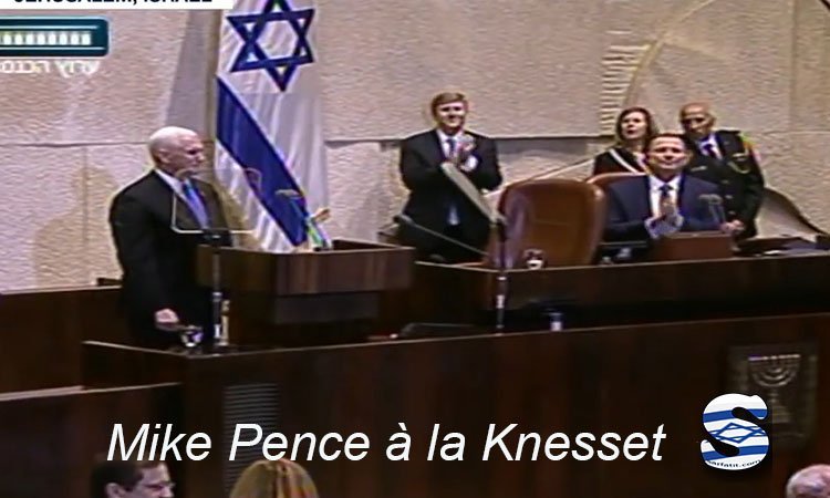 Pence en Israel
