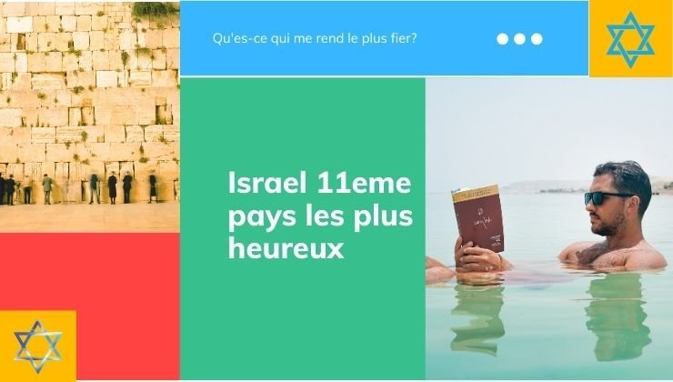 Israel 11eme pays le plus heureux