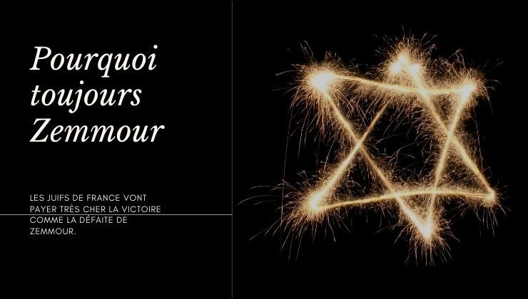 Pourquoi toujours Zemmour