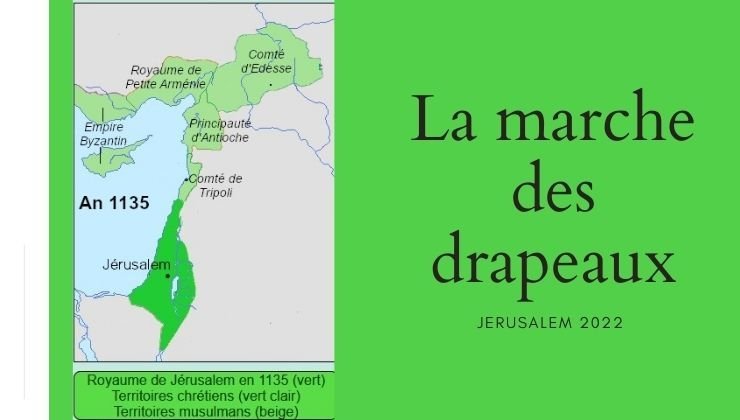 La marche des drapeaux
