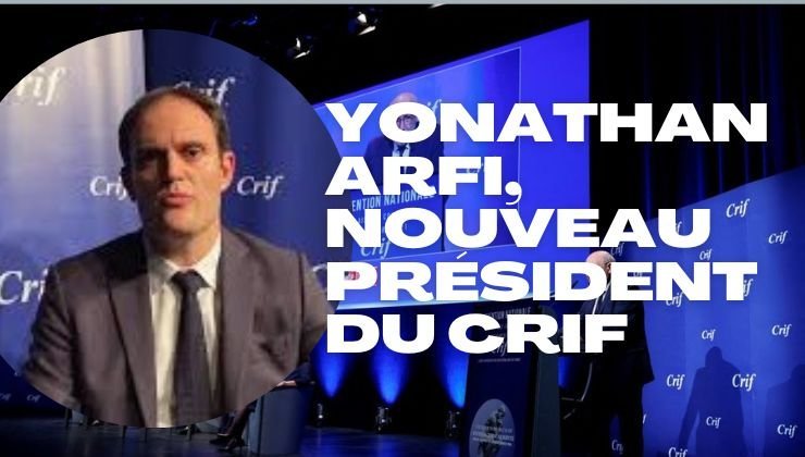 Yonathan Arfi, nouveau président du CRIF