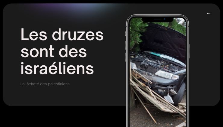 Les druzes sont des israéliens